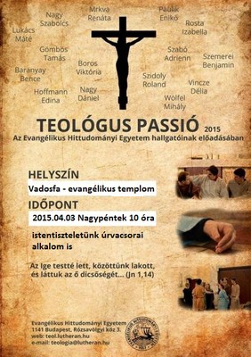 Teológus passió - 2015