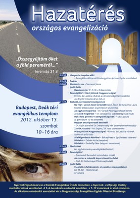 Országos Evangélizáció plakátja - 2012. - small