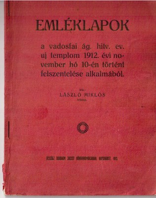 Emléklapok - borító